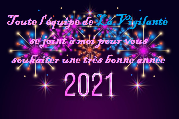 Bonne année 2021 !! Bonne année 2021 !!
