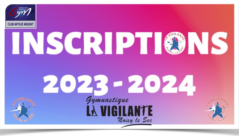 INSCRIPTIONS 2023/2024