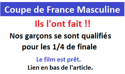 Ils se sont qualifiés !! Le film est prêt (en bas de l'article)