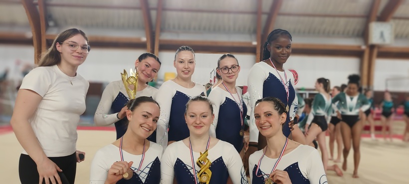 Qualifiées pour les Ch. de France FSGT !