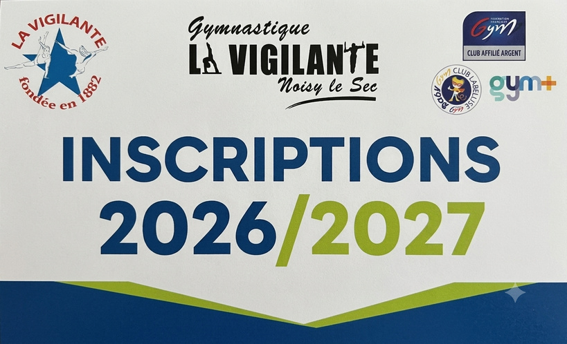 INSCRIPTIONS 2026/2027