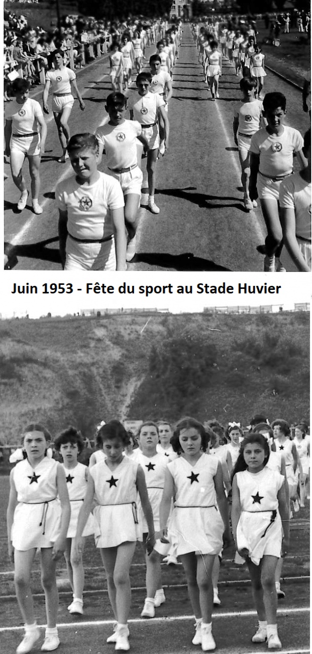 Juin 1953 - Fête du Sport au Stade Huvier