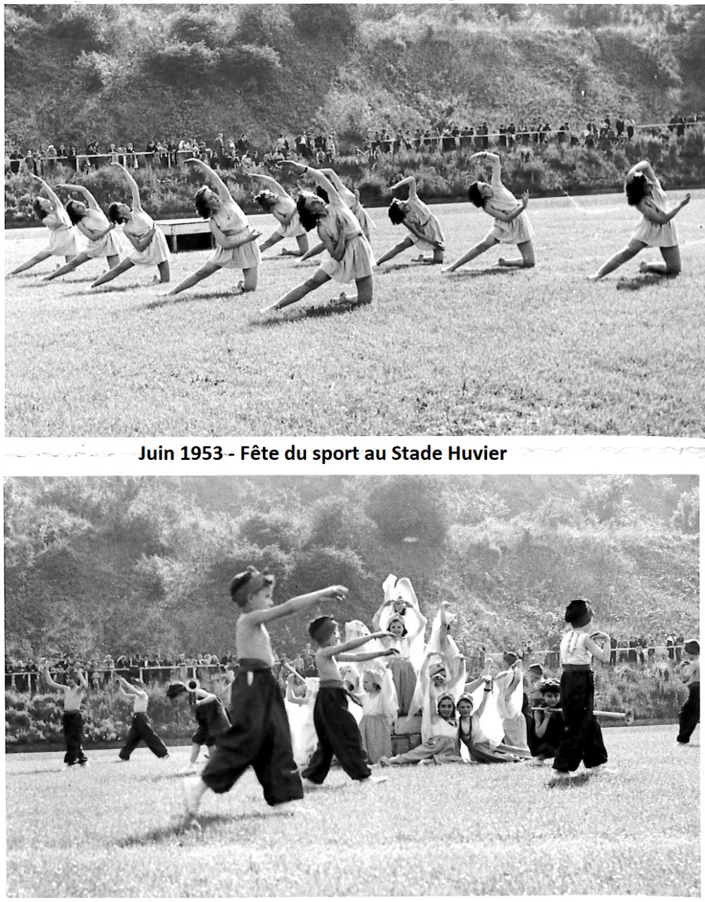 Juin 1953 - Fête du Sport au Stade Huvier