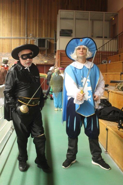 Zorro et d'Artagnan